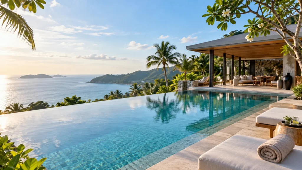 5 star hotels in Phuket with luxury pool villas and sea views